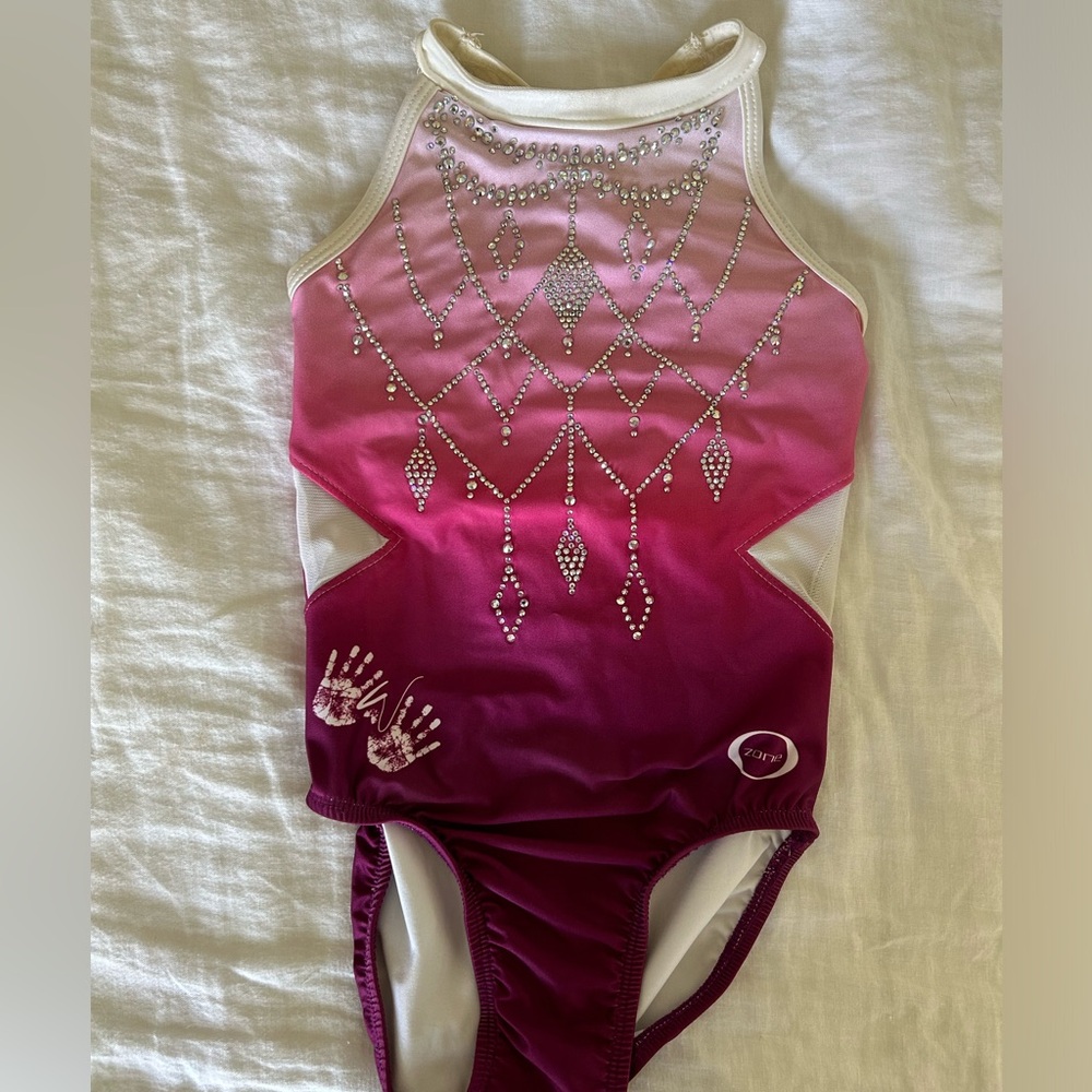 Chalk Warrior/ozone leotard YL